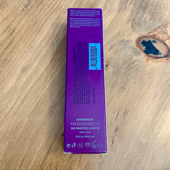 Madison Reed Radiant Hair Color Kit 6.5NNA Sondrio Brown NEW Cream Color - Picture 6 of 7